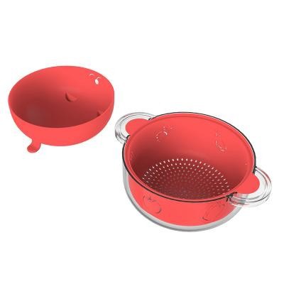 Microwave Steaming Bowl With Breathable Lid