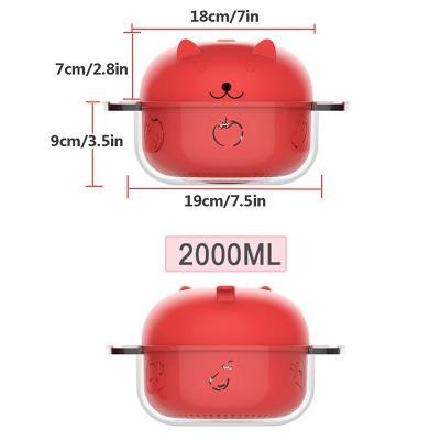 Microwave Steaming Bowl With Breathable Lid
