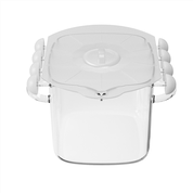 مائکروویو بیکن گلاس جار صاف کرنے میں آسان ہے