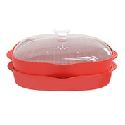 مائکروویو بیکن ٹرے دو ٹکڑے